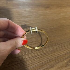 Chic Gold and Silver Women's Bracelet